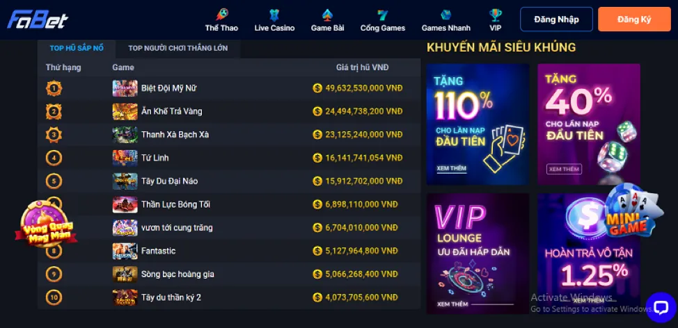 Bàn Baccarat trực tuyến với dealer người Việt tại e28bet code